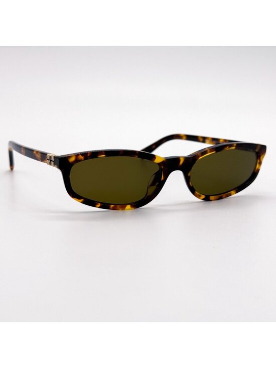 NEW MIU MIU SUNGLASSES MUA06S 14L09Z WOMEN HAVANA MU A06S, SMU A06 EYEWEAR main image 6